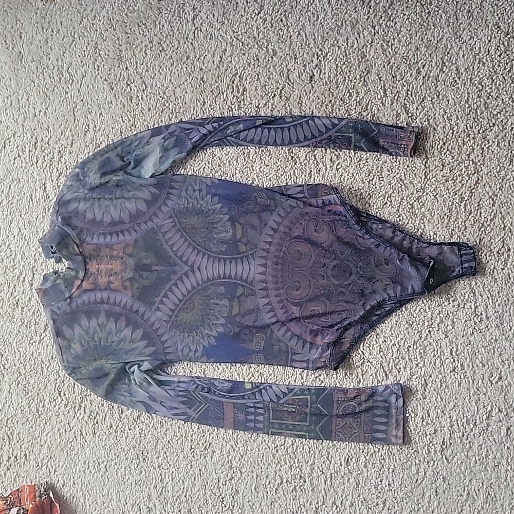 Sheer bodysuit